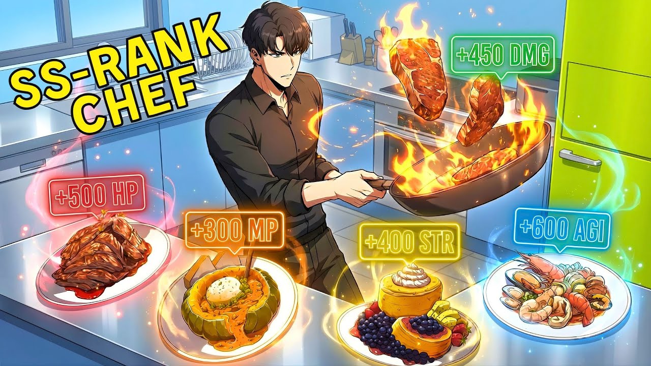 El #1 Ranker Se Vuelve Chef Con Comida Que Mejora Stats Y Habilidades | Resumen de Manhwa / Manhua