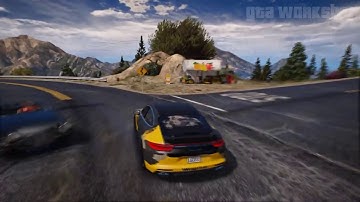 ► GTA 5 REDUX ✪ - Ultra Realistic Graphic ENB MOD - Porsche Panamera 2017 - 1080p 60 FPS - PC GTA V