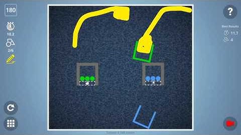 Check out how I solved level 180 in Brain It On! #BrainItOn