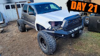 3rd Gen Tacoma Fiberglass Conversion | HOW BAD ARE THE BODY LINES?