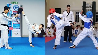 Leon Taekwondo Academy Team Heavy Training