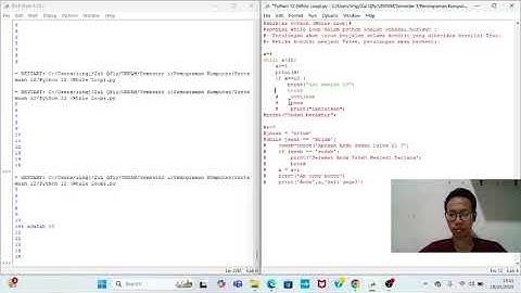 Tugas Pertemuan 12 ("Python (Kondisi While Loop)")