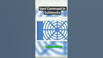 Vent Feature In Solidworks| #solidworks | #autocad | #vent | #sheetmetal | #shortvideo | #cadcam