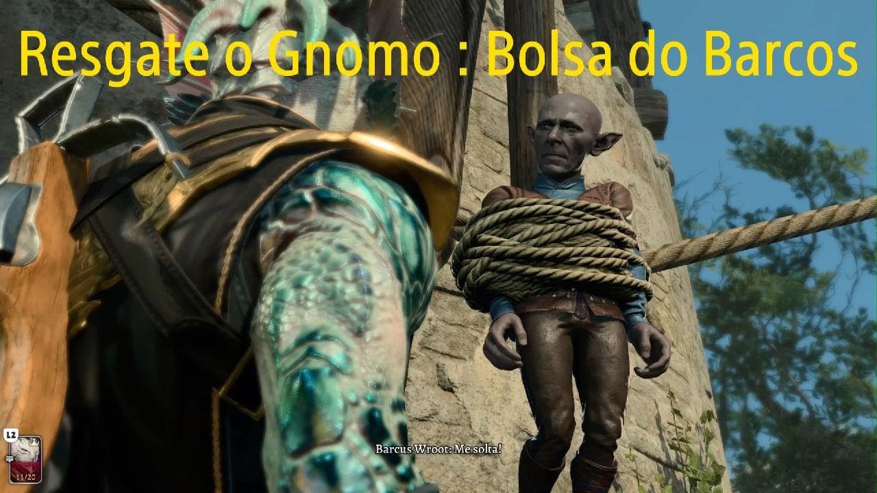 Baldur's Gate 3 : Resgate o Gnomo : Localizacão da Bolsa do Barcus ...