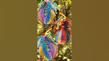 Crazy Scrap Fabric Ornaments!