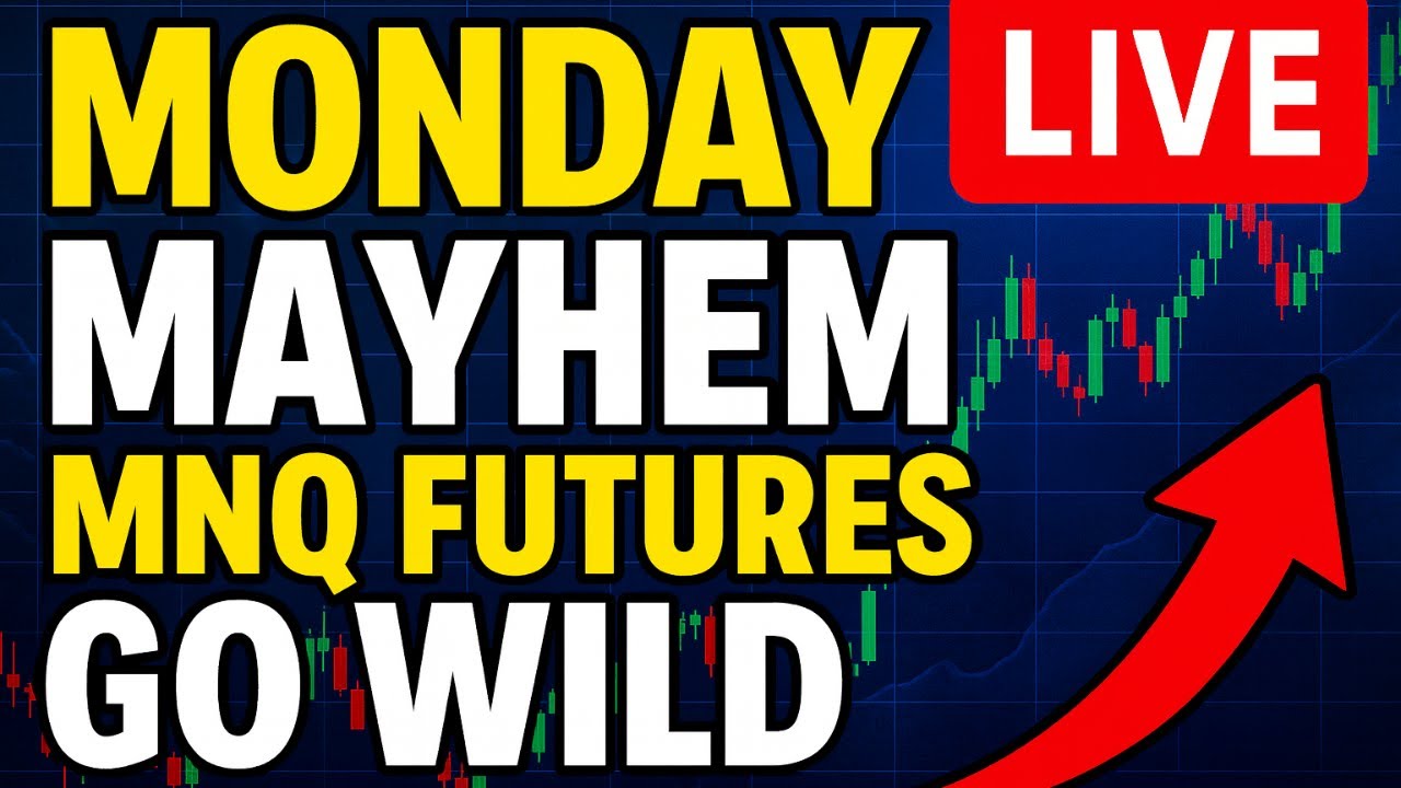 Futures Trading Live | Monday Mayhem with Market Butcher 🚀 (NQ, ES & YM Futures) Oct 20 2025