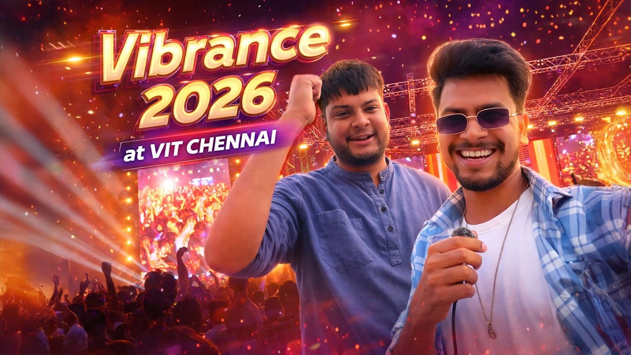 Vibrance 2026 at VIT Chennai 🤯🔥 | Insane Crowd Energy!!#vitchennai #priprocode