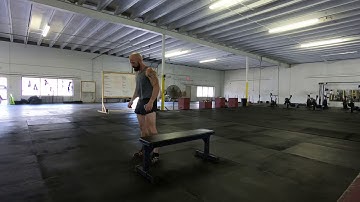 Lateral jump over obstacle