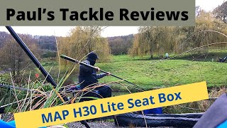 Paul’s Tackle Reviews - MAP Fishing H30 Lite Seat box