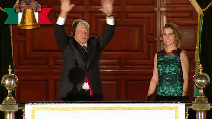 Concluye ceremonia del Grito de Independencia en el Zócalo