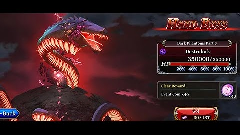 [The Alchemist Code] Dark Phantom Part 3 Hard Boss