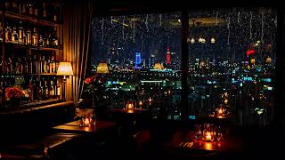 Rainy Sunset Café ☕ Soft Piano Music for Relaxing Evening & Deep Calm