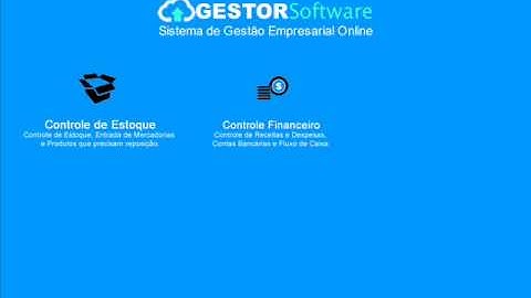 Gestor Software - Sistema para  Empresas Online / Gerenciar Estoque