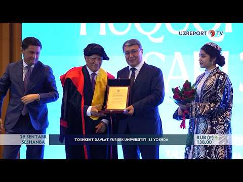 Toshkent davlat yuridik universiteti 35 yoshda