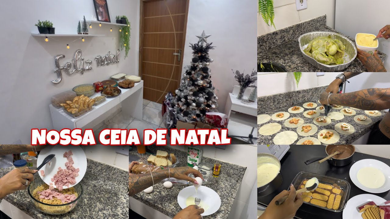 NOSSA CEIA DE NATAL SIMPLES E COMPLETA 