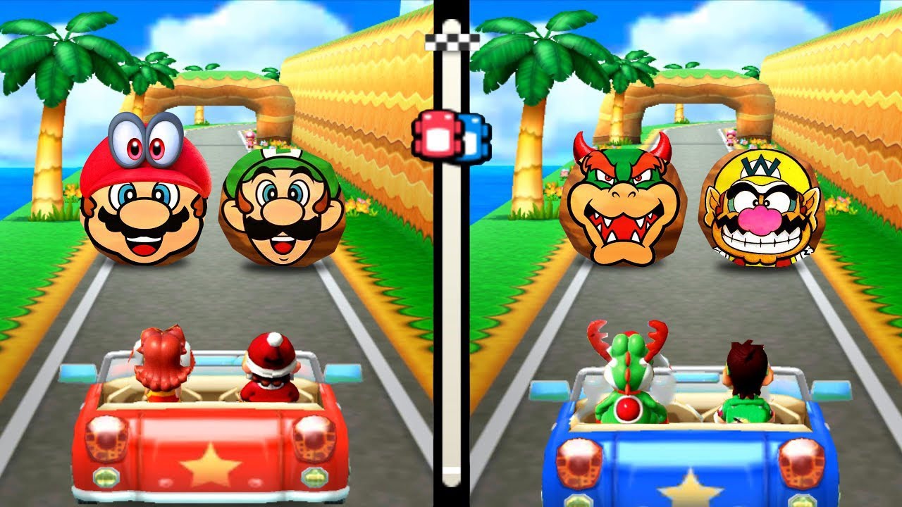 [Mario Party Superstars] Mario vs Luigi vs Daisy vs Yoshi (COM Strongest Master)