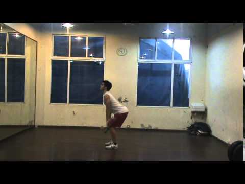  009 CARGADAS EN TIJERAS COLGADO DESDE RODILLAS