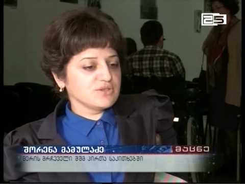 მერის მრჩეველმა შშმ პირთა საკითხებში საჯარო შეხვედრა გამართა