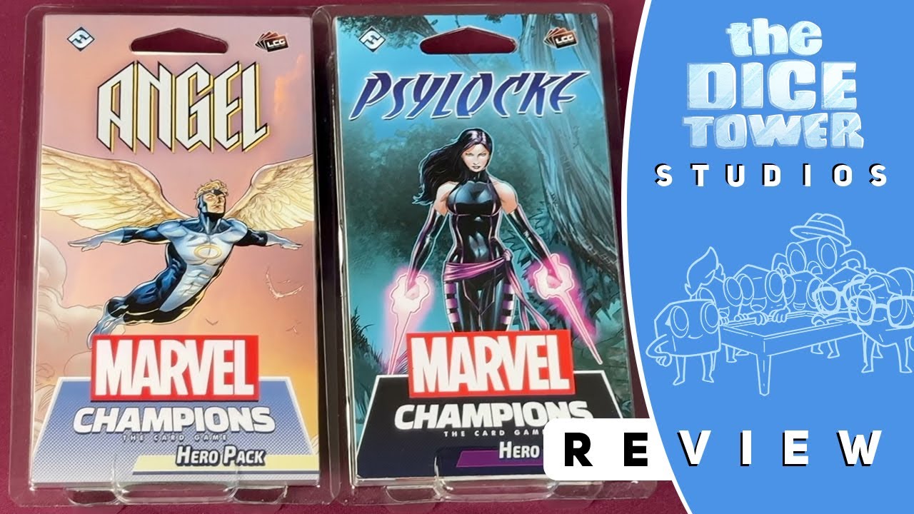 Marvel Champions: The Card Game – Angel & Psylocke Hero Pack Review Angels  are not Birds 
