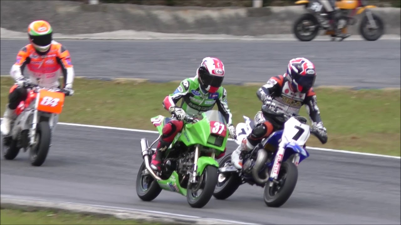 ミニ忍者KSR110激走！！ - YouTube