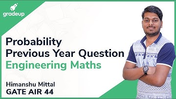Probability and Statistics GATE Questions & Answers | Engineering Mathematics for GATE Exam