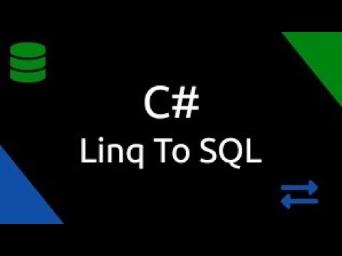 How to Connect SQL Server Database with C# (LINQ To SQL) / Connexion Base de Données C# & SQL Server