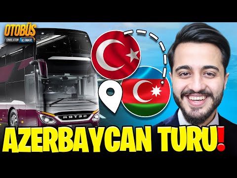 2 KATLI ULTRA LÜKS OTOBÜSLERLE AZERBAYCAN'A GİTTİK! Bus Simülatör Ultimate #6