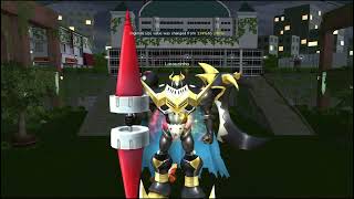 Digimon Masters Online: DarkKnightmon vs Gulus