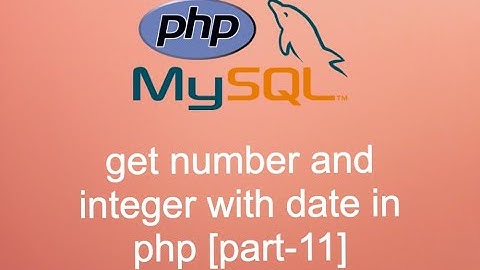 How to get integer in date format with php [part-11]
