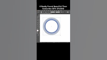 Spirograph process in Adobe Illustrator #illustratortutorial #ytshorts