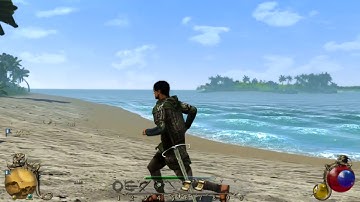 HOW BIG IS THE MAP in Two Worlds 2 (Map: Eollas)? Run Across the Map