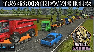 Fs16, Transporting New Vehicles In Farm, 11 Truck Loading In Farming Simulator 16