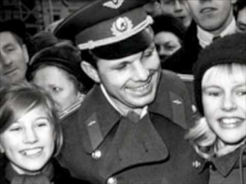 Гагарин на Красной площади Gagarin in Red Square