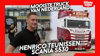 Scania R530 Henrico Teunissen | Mooiste Truck van Nederland 2023