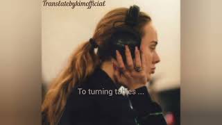 Adele - Turning Tables | lyrics ( mmsub/Myanmar Subtitles )