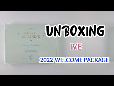 アイドル IVE WELCOME PACKAGE A RAY OF SUNSHINE IVE 2022 Welcome Package [A Ray Of Sunshine] – Choice Music LA