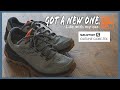 Salomon Outline GORE-TEX フィッティングの良いローカットトレッキングシューズに出会えました。