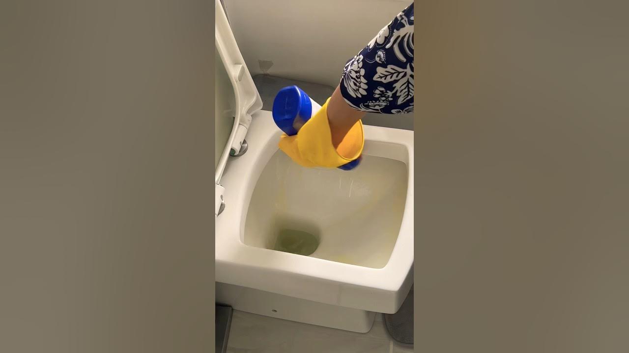 HOW TO keep the toilet smelling FRESH cleaninghack cleaningtips fypシ