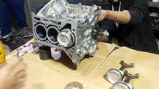 : Toyota vitz 1kr fe engine restoration overhaul complete 