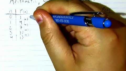 Arithmetic, Geometric, or Neither?