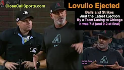 E79 - Torey Lovullo Ejected After Approaching Umpire Nick Mahrley to Argue Balls and Strikes thumbnail