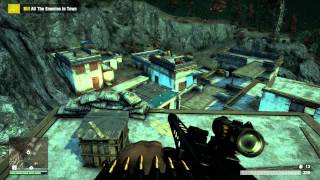 Far Cry 4 - Valley Of Death Take Over Cannons Kill All Enemies Buzzsaw Combat Gameplay Ps4