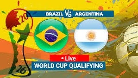 Re-Match | WC2026Q Argentina vs  Brazil |24 March 2025  Full Match | 1080 - HD | 4K - Ultra HD