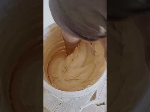 ديكورات دهانات محمد رافت متابعة اشتراك بالقناة طريقه تلوين المعجونه على السكينه الثانيه