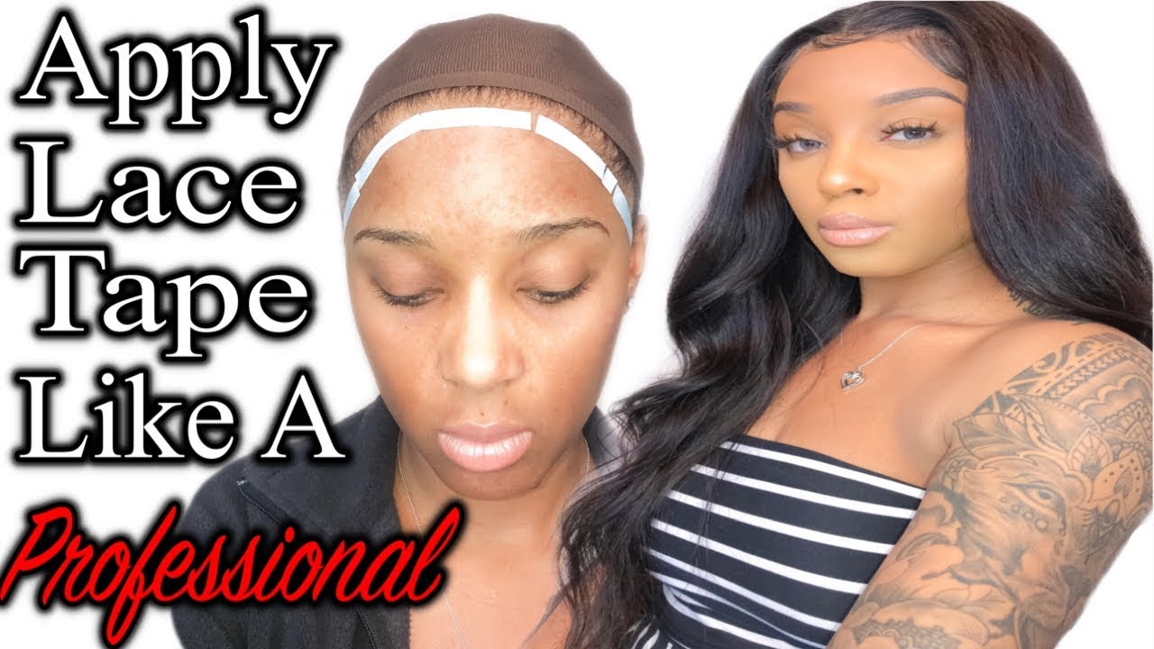 How To Safely Apply Lace Wig Tape W/O Damaging Your Edges! Ft.Recool Hair Co.