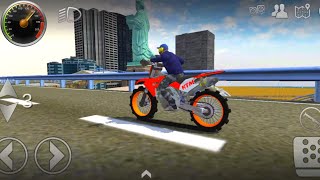 Motocross Dirt Bike Racing Simulator 3D - Impossible Bike Stunt Driving Android IOS GamePlay screenshot 3