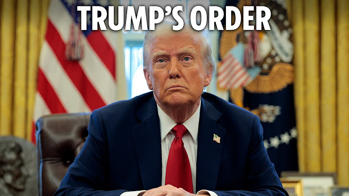 LIVE: President Donald Trump signs another batch of Executive Orders