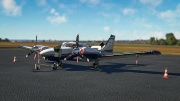 PT-JNP - Piper Seneca V  | Landing at Goiânia(SBGO) | MSFS 2020 Gameplay #21 | 4K