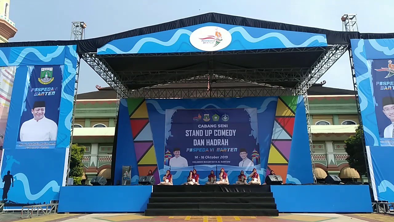 POSPEDA BANTEN 2019 penampilan Lembah Sinai Putri Pondok pesantren Turus (kontingen kab. PANDEGLANG)