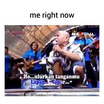 dangdut lirik lapar ..